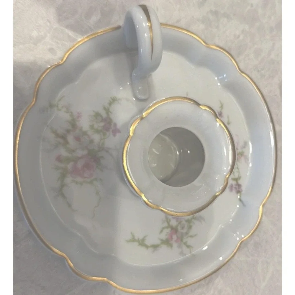Vintage Rosalinde Theodore Haviland New York France Candlestick Holder